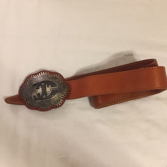 Just Cavalli Accessories - Authentic Just Cavalli Brown Leather Belt